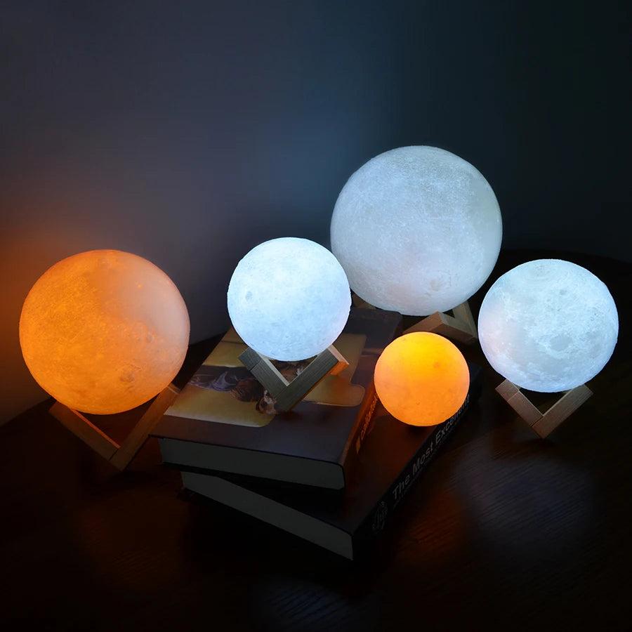 Moon & Star USB Night Light