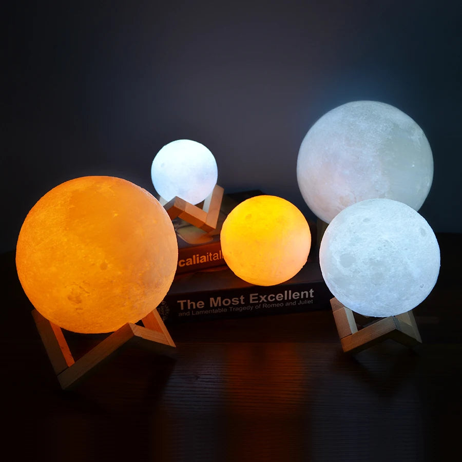 Moon & Star USB Night Light