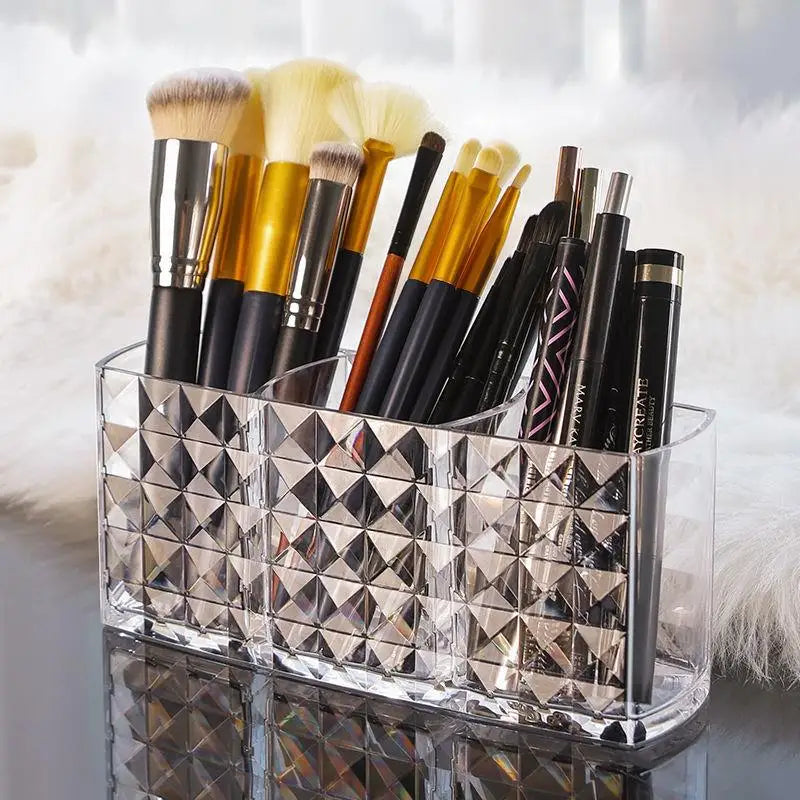 Acrylic Makeup & Brush Organizer