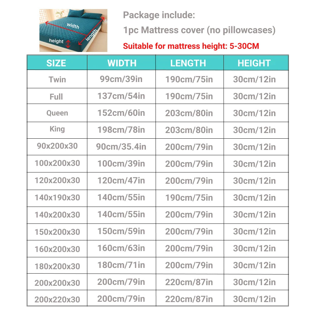 Waterproof Mattress Protector