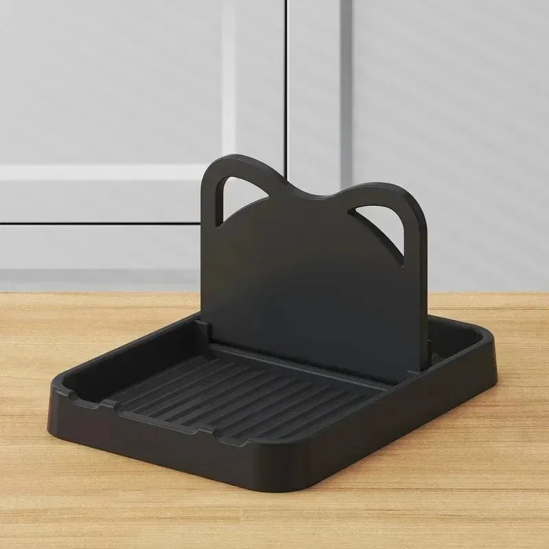 Stainless Steel Pot Lid & Utensil Holder