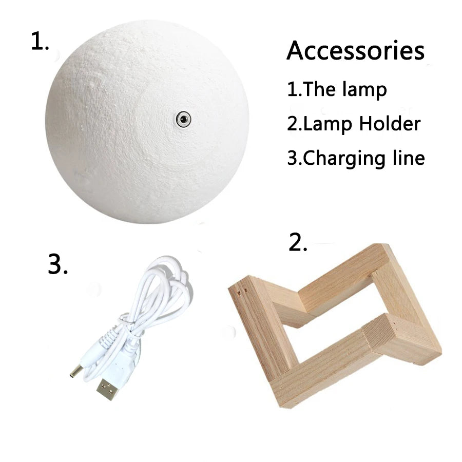 Moon & Star USB Night Light