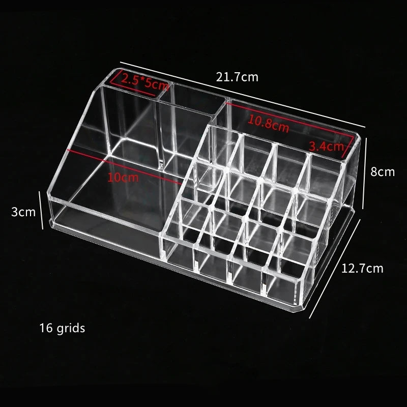 Acrylic Makeup & Brush Organizer