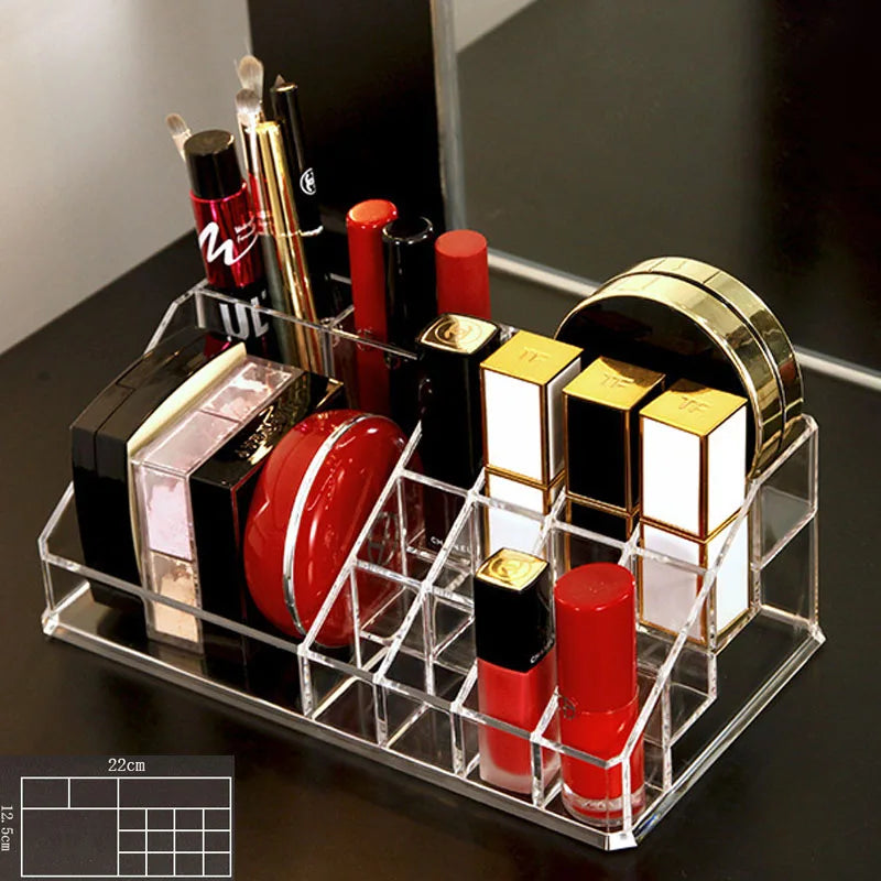 Acrylic Makeup & Brush Organizer