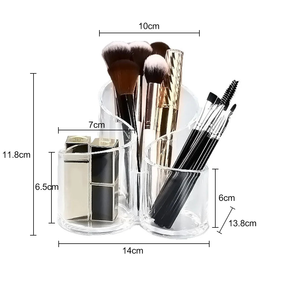 Acrylic Makeup & Brush Organizer