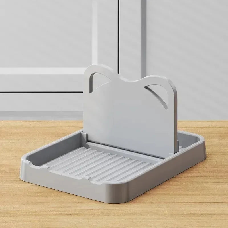 Stainless Steel Pot Lid & Utensil Holder