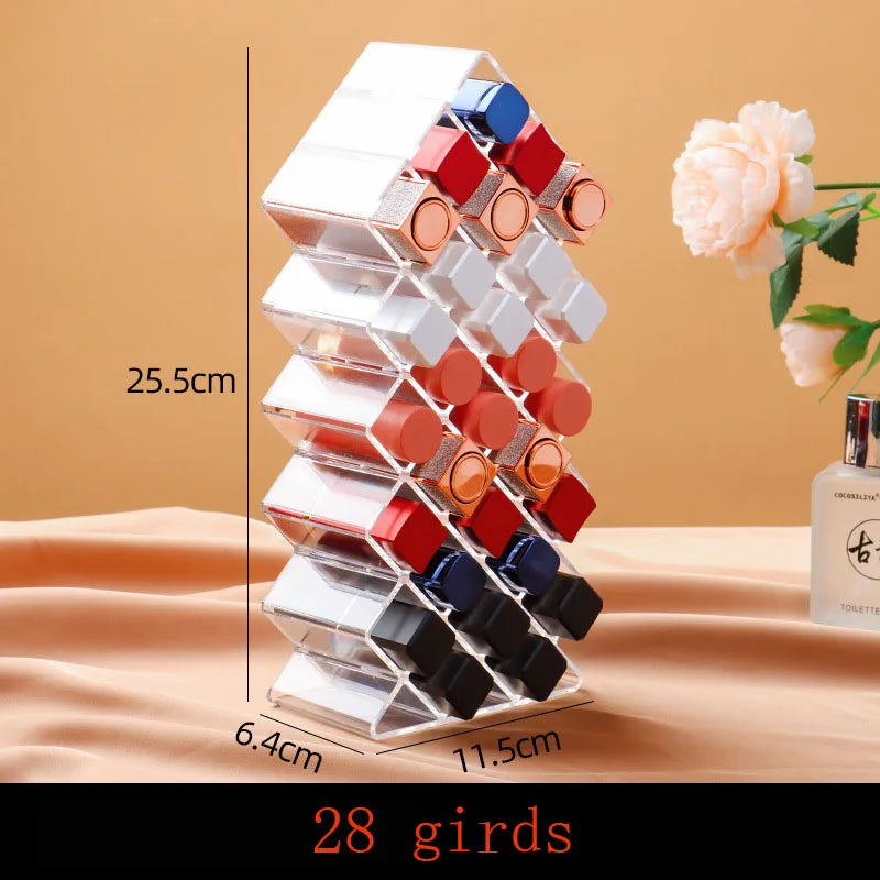 Acrylic Makeup & Brush Organizer