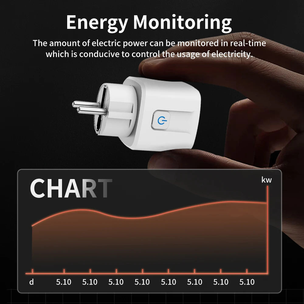 Smart WiFi Plug with Voice Control