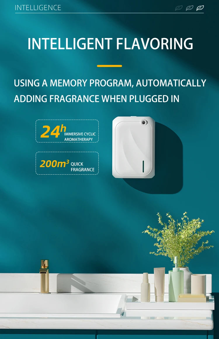 Bluetooth Wall Mounted Aroma Diffuser