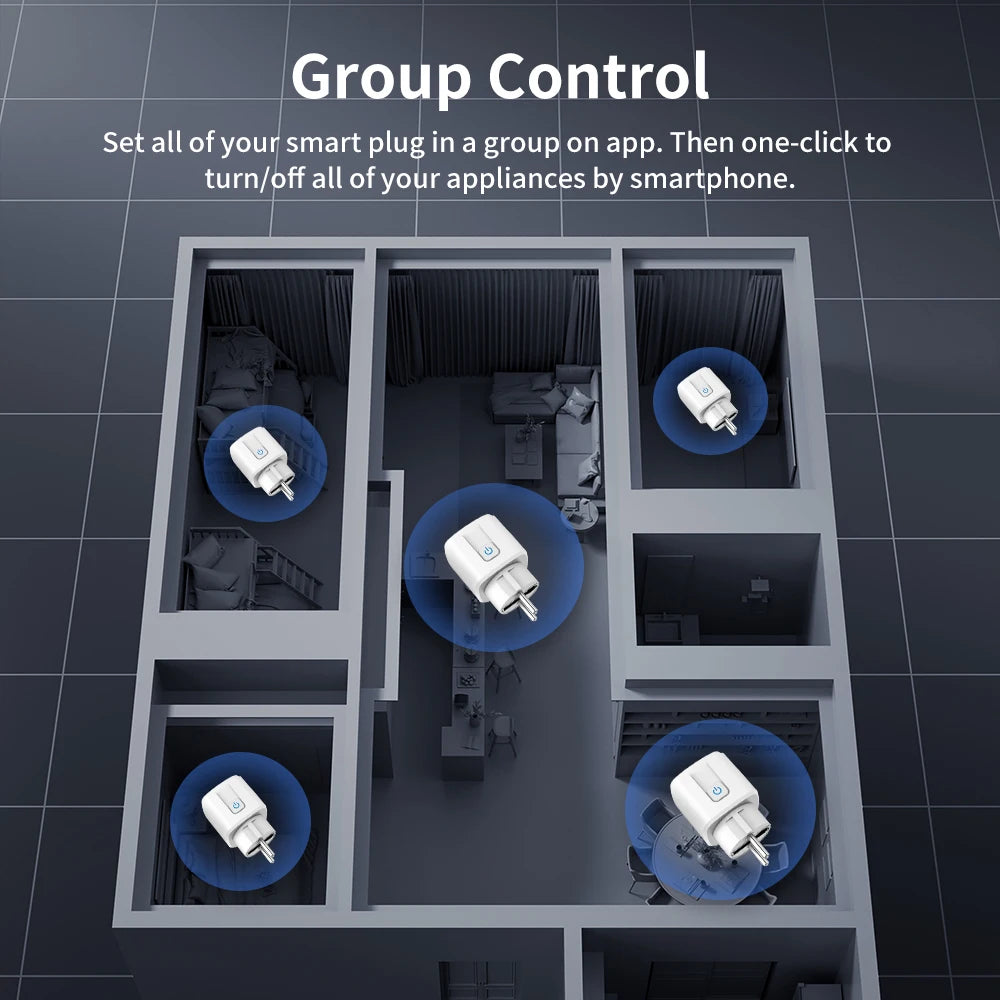 Smart WiFi Plug with Voice Control