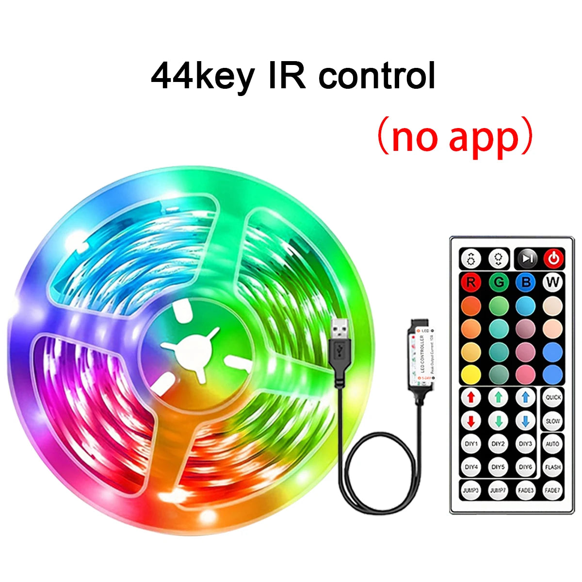 RGB LED Strip Lights with App Control 5m 10m 20m 30m