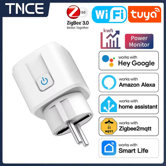 Smart WiFi Plug with Voice Control