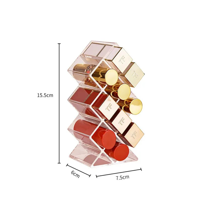 Acrylic Makeup & Brush Organizer